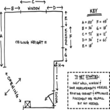 measuring guide sketch