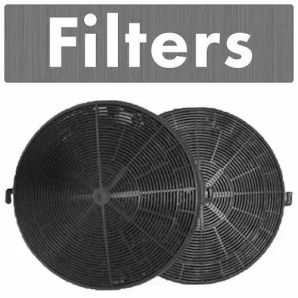 Set of 2 ZLINE Charcoal filters for Recirculating/Ductless Option-CF1