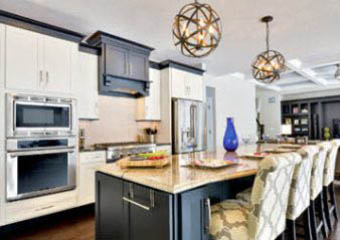 CliqStudios Two Toned Kitchen Designs