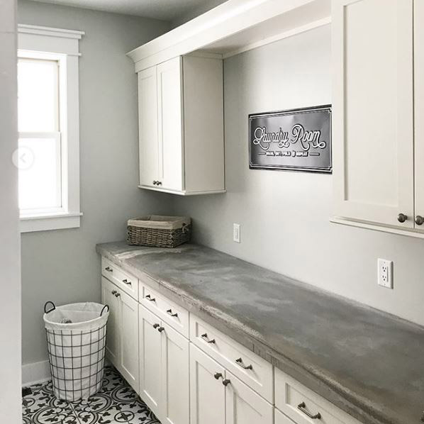 modern farmhouse kitchen and bathroom