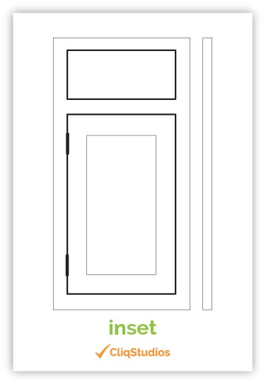 inset cabinet door type