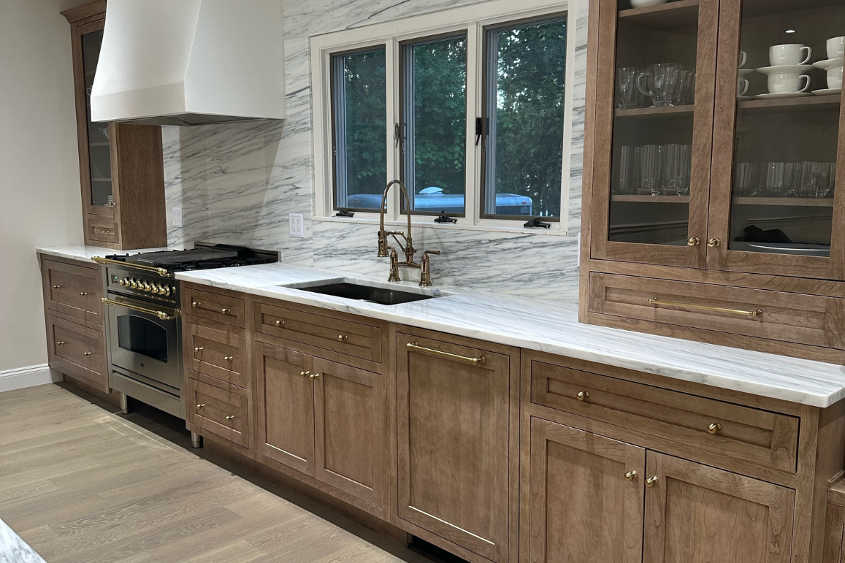 Artisan Kitchen Remodel With Furniture-Style Inset Cabinets