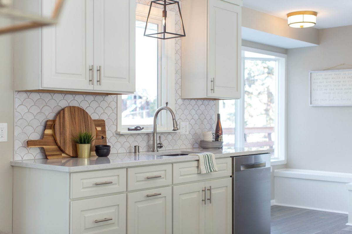 CliqStudios Decorative cabinets in Painted White finish