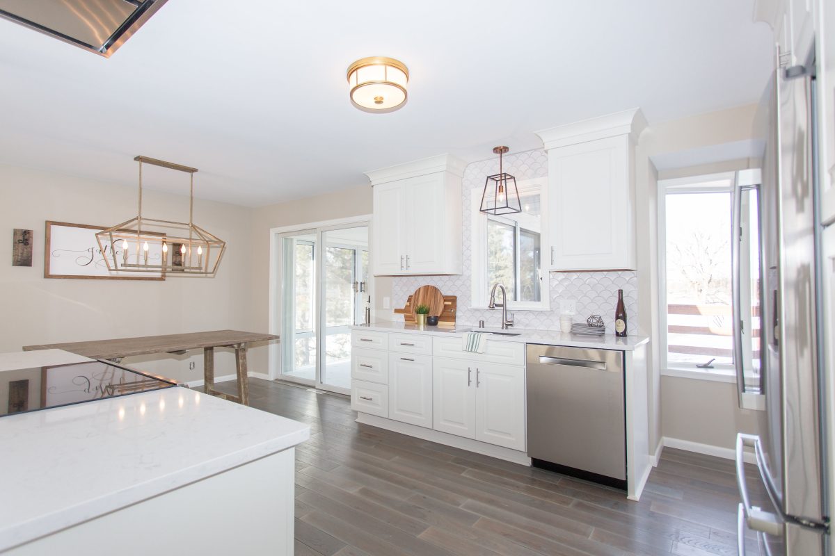 CliqStudios Decorative cabinets in Painted White finish