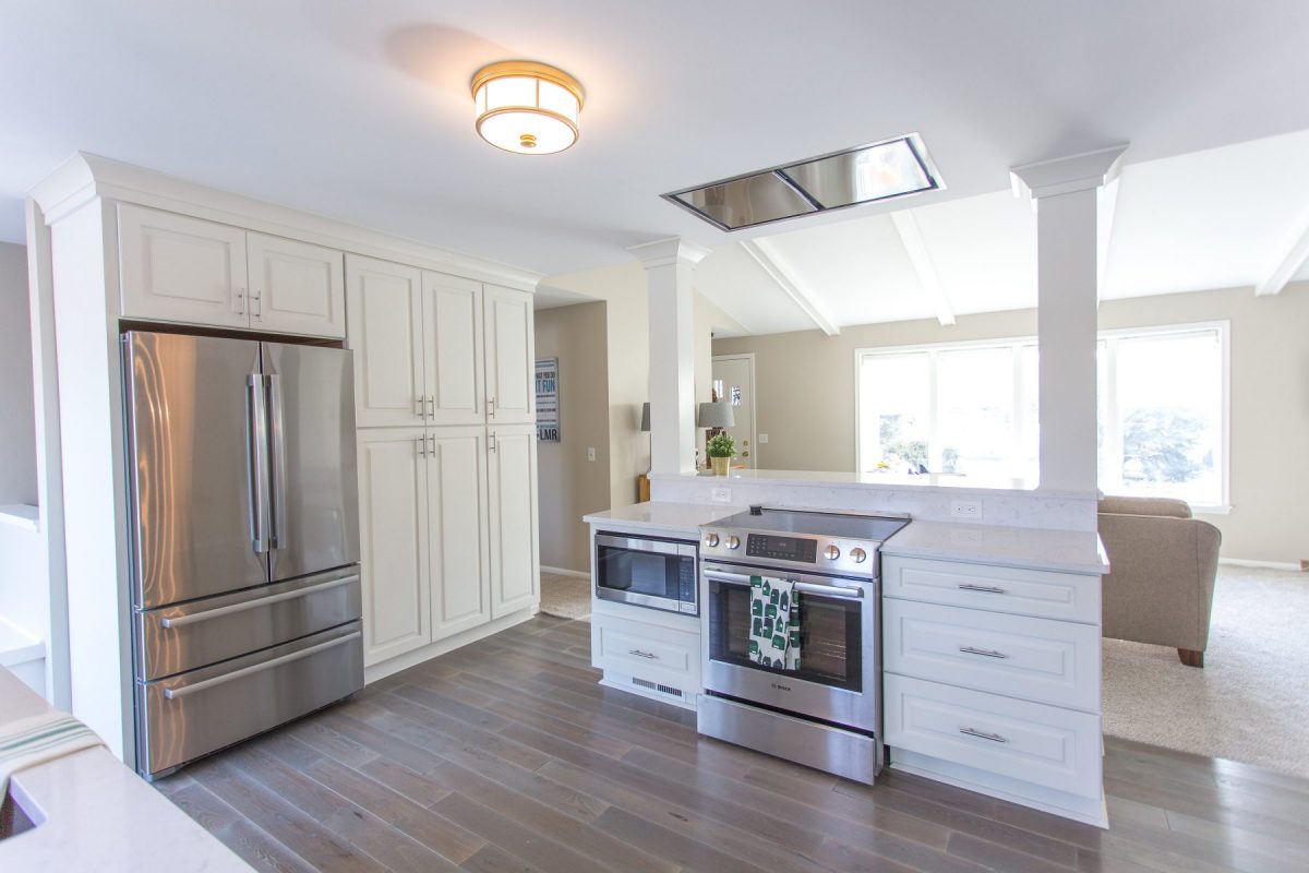 CliqStudios Decorative cabinets in Painted White finish