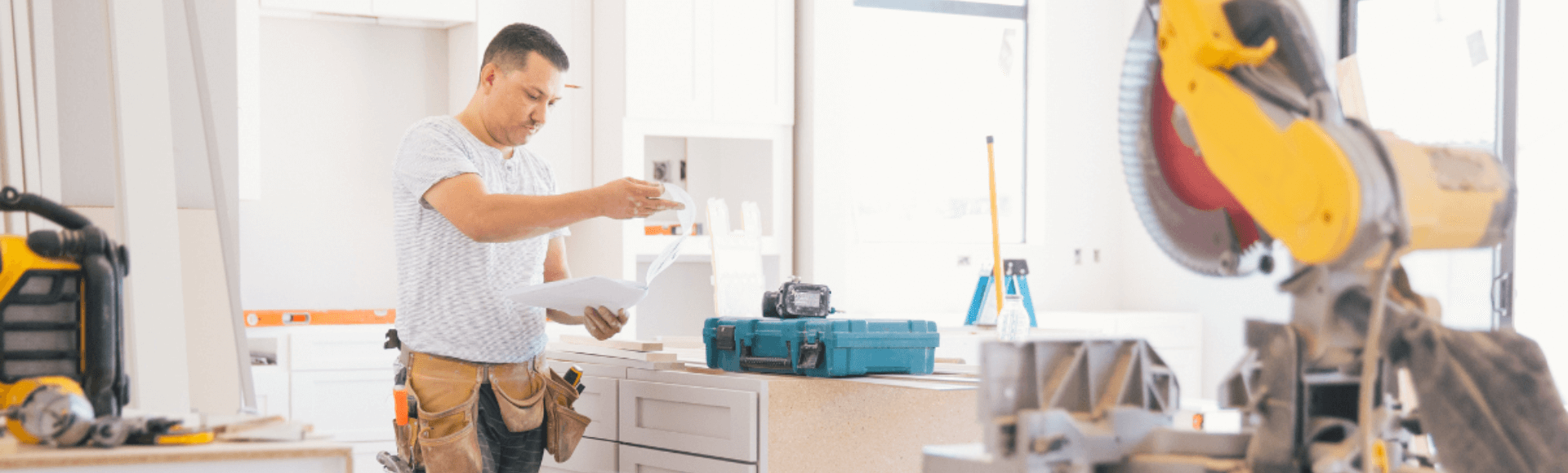 Cabinet Installation with Measurement Services