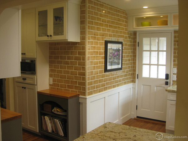 CliqStudios.com shaker Painted White Cabinets 1