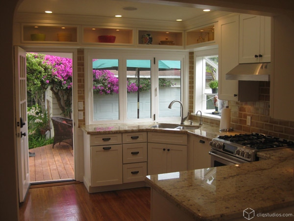 CliqStudios.com shaker Painted White Cabinets 5