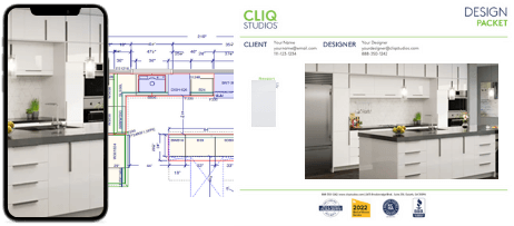 One-wall design with white high gloss kitchen cabinets and a large island plus gray quartz countertops and large contemporary brushed nickel pulls