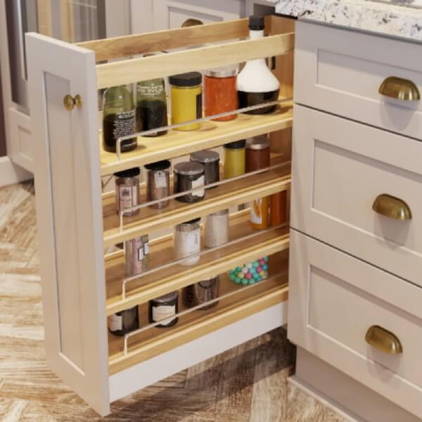 Pull-Out Storage Base Cabinet | RTA Cabinet Line