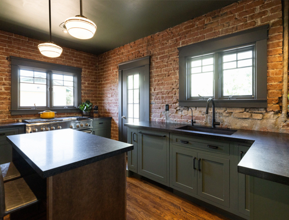 Brentwood Cabinet in Eucalyptus