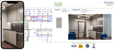 Medium gray slab cabinet door kitchen with stacked cabinets and finger pull hardware