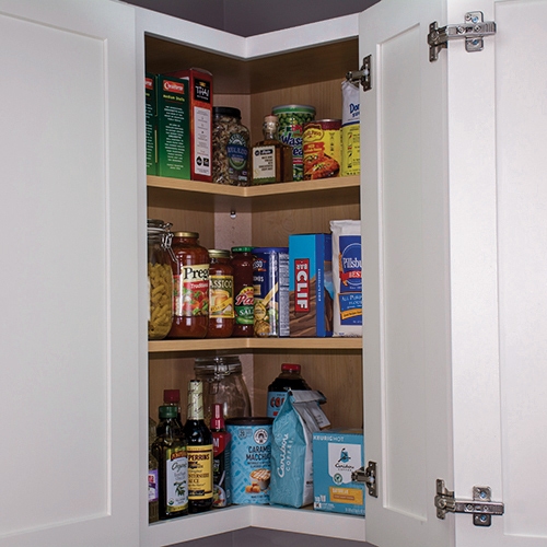 Wall Easy Reach corner kitchen cabinet