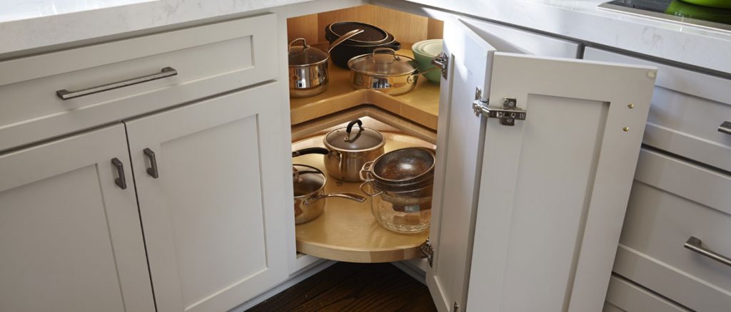 Super Lazy Susan kitchen cabinet