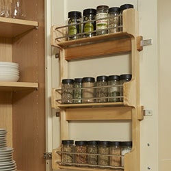 Wall Door Spice Rack