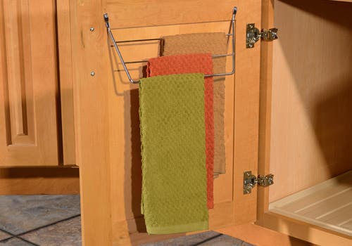 super sink base towel rack