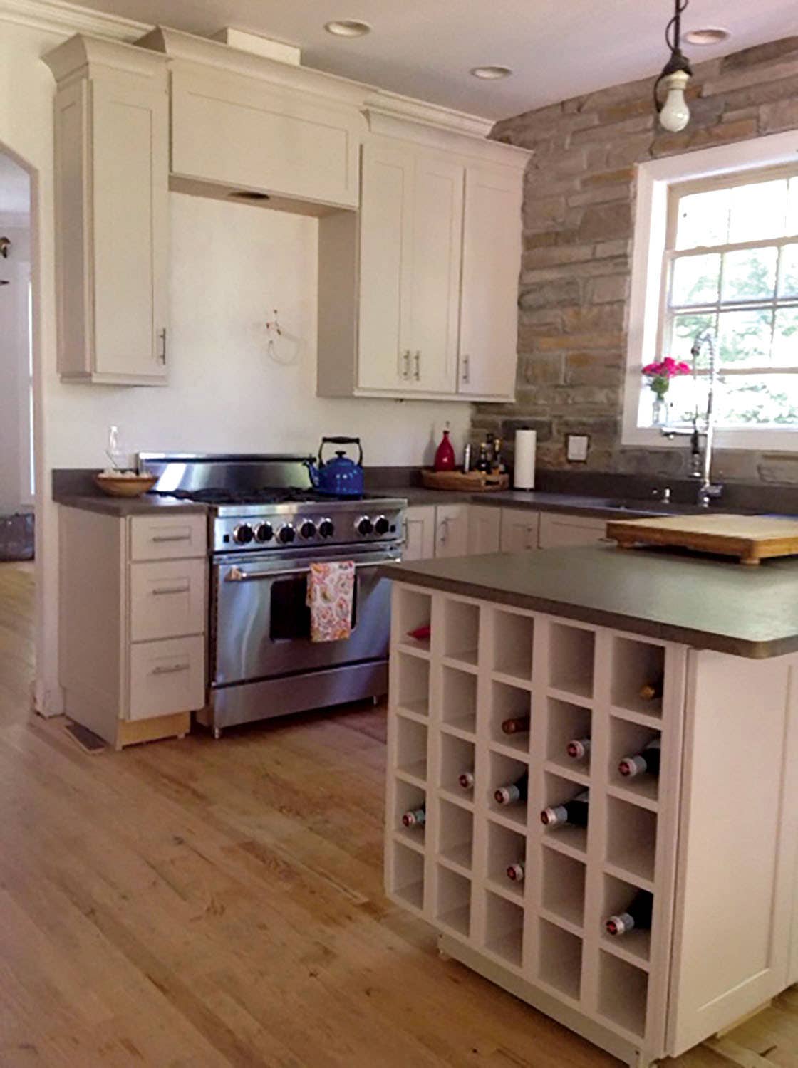 Built-In Wine Storage Cubes