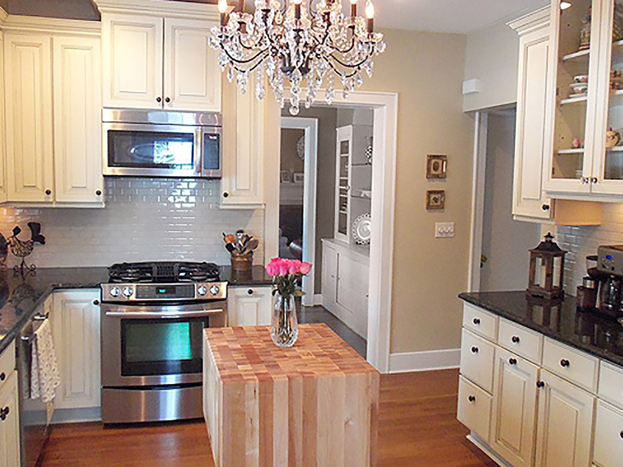 Johnson City New York kitchen renovation features CliqStudios Decorative Painted White cabinets