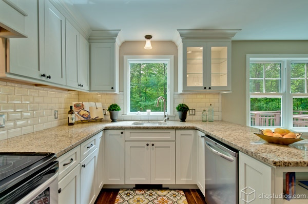 White Shaker Kitchen Sink Simone Development